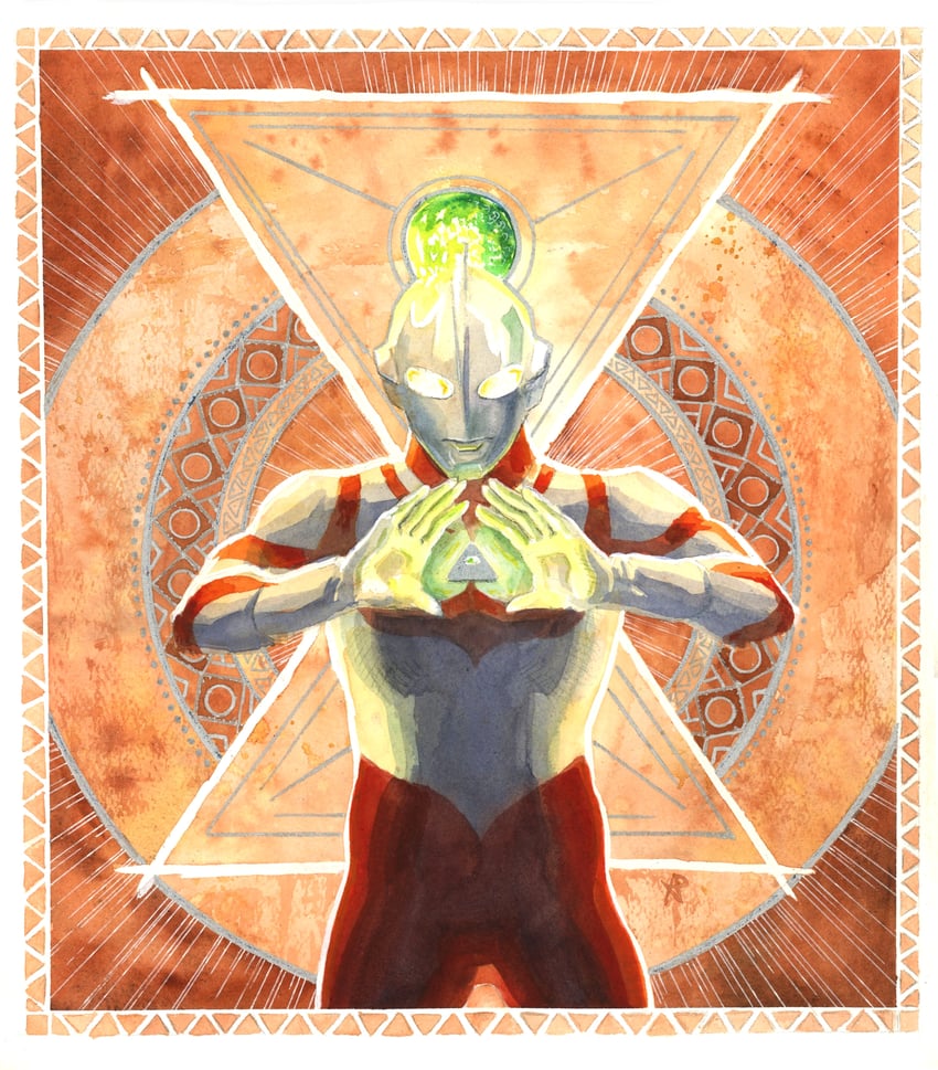 ultraman great (ultra series and 1 more) drawn by klenda_v