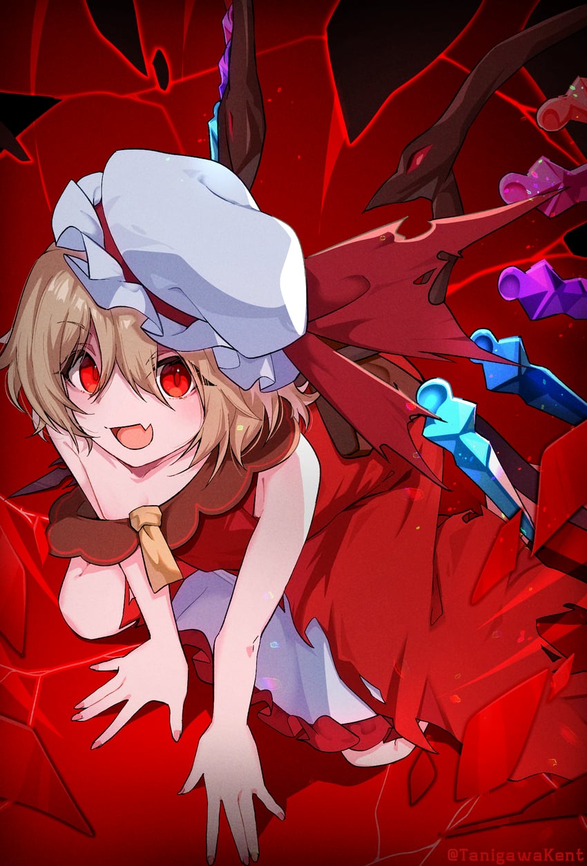 flandre scarlet (touhou and 1 more) drawn by tanigawa_kent