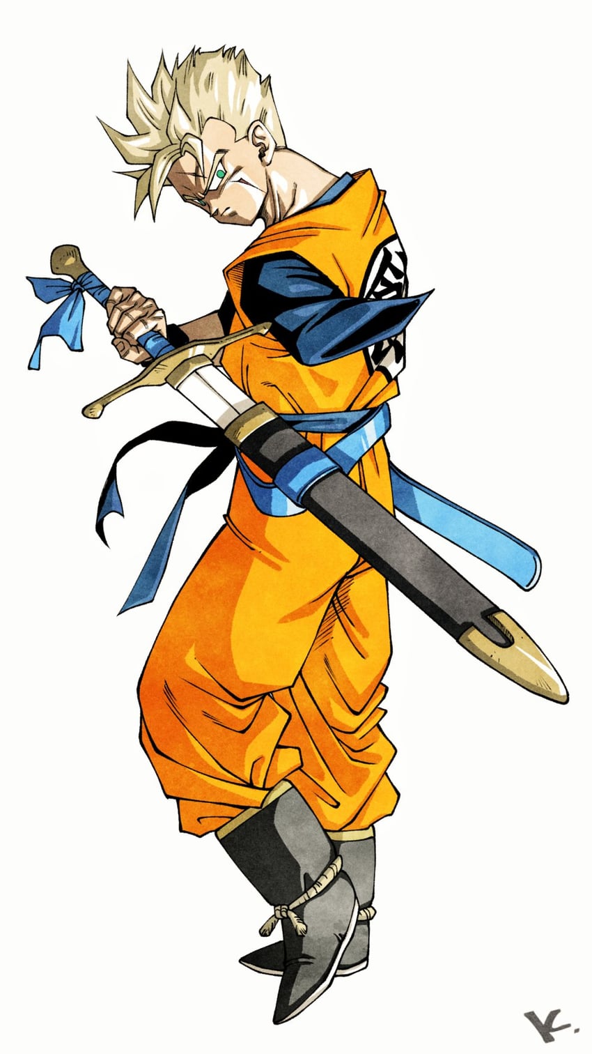 son gohan (dragon ball and 1 more) drawn by kakeru_(dbskakeru)
