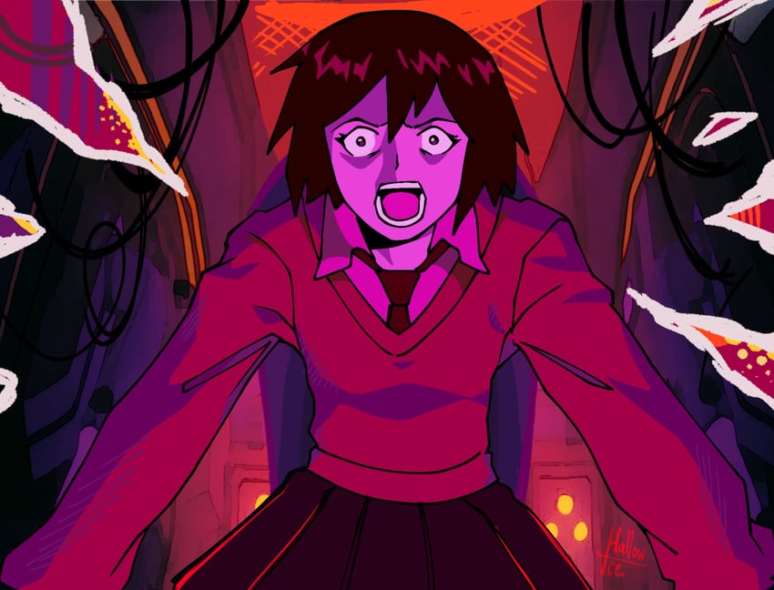 ikari shinji, peni parker, and sp//dr (neon genesis evangelion and 4 more) drawn by hallow_ice