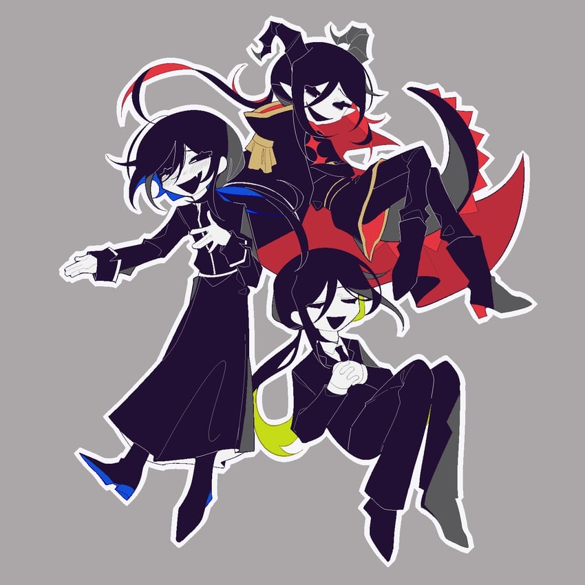 kunai tadashi (orthodoxia and 1 more) drawn by kuwuzhengpai