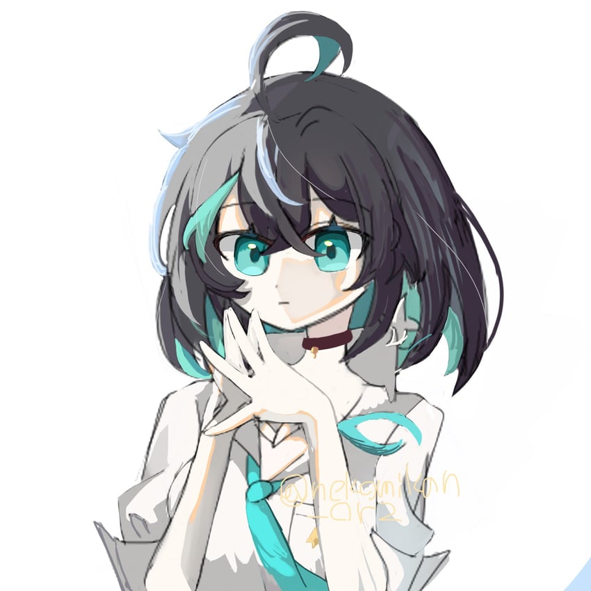 wendy (honkai and 1 more) drawn by nekomikan_orz