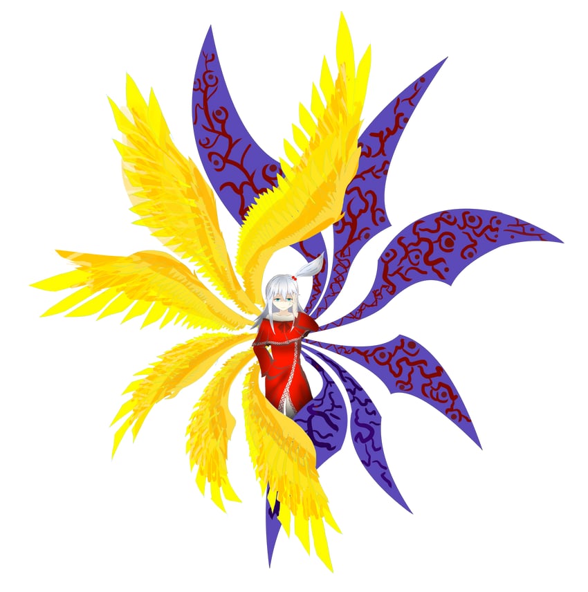 shinki and lucifer (touhou and 2 more) drawn by pleroma24