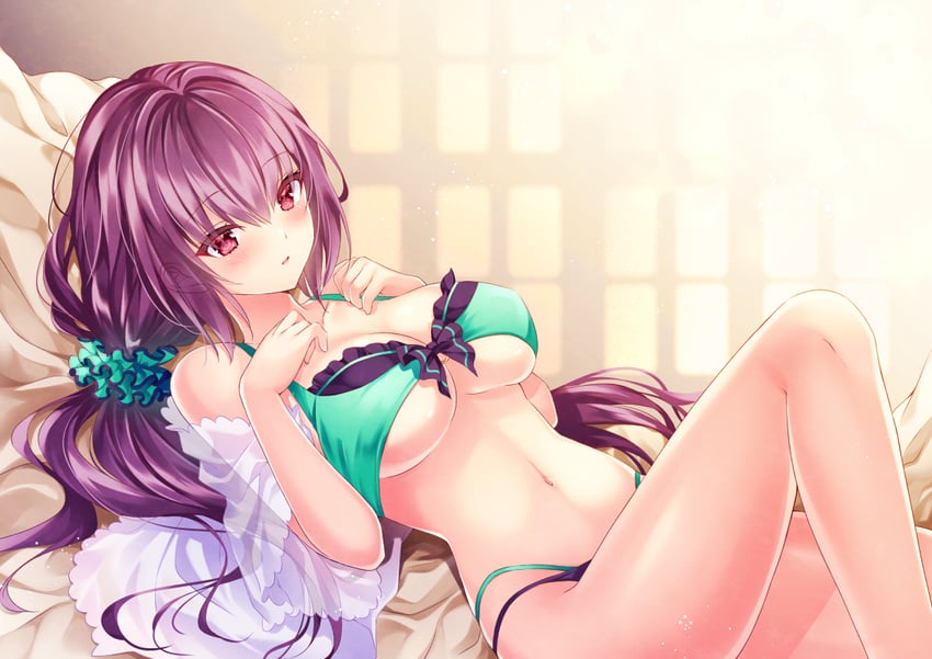 scathach and scathach skadi (fate and 1 more) drawn by nogi_takayoshi