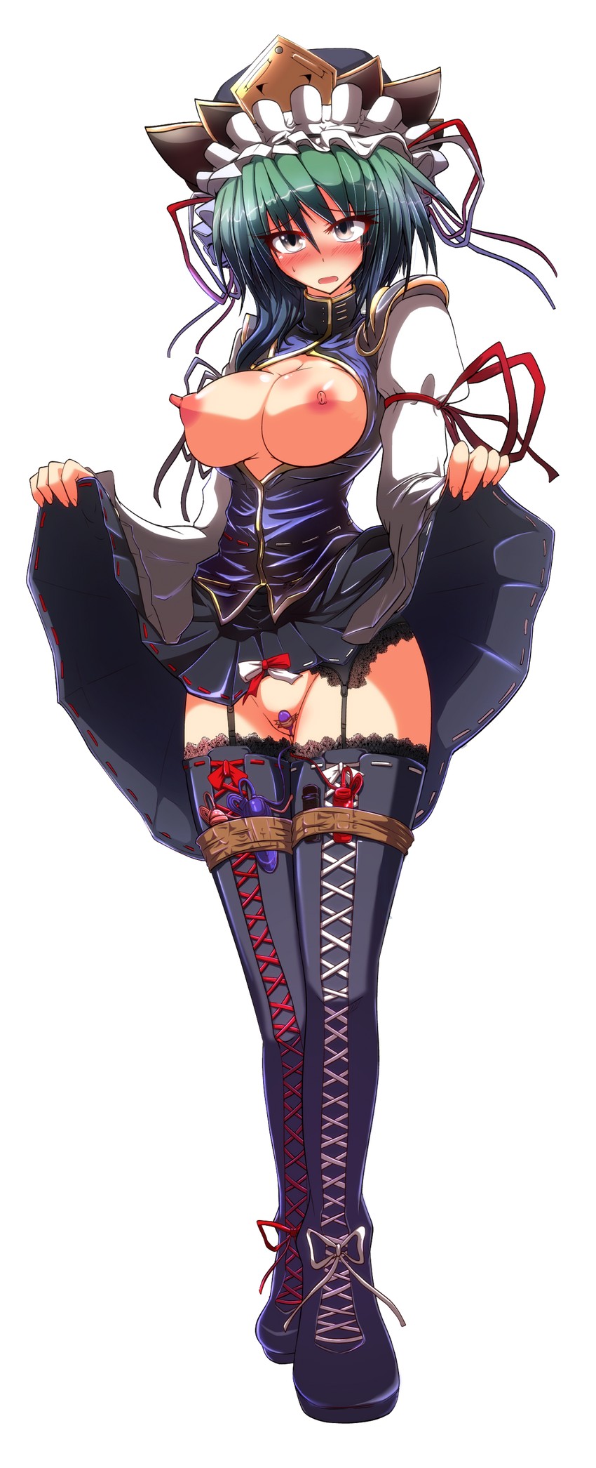 shiki eiki (touhou) drawn by tony_man+