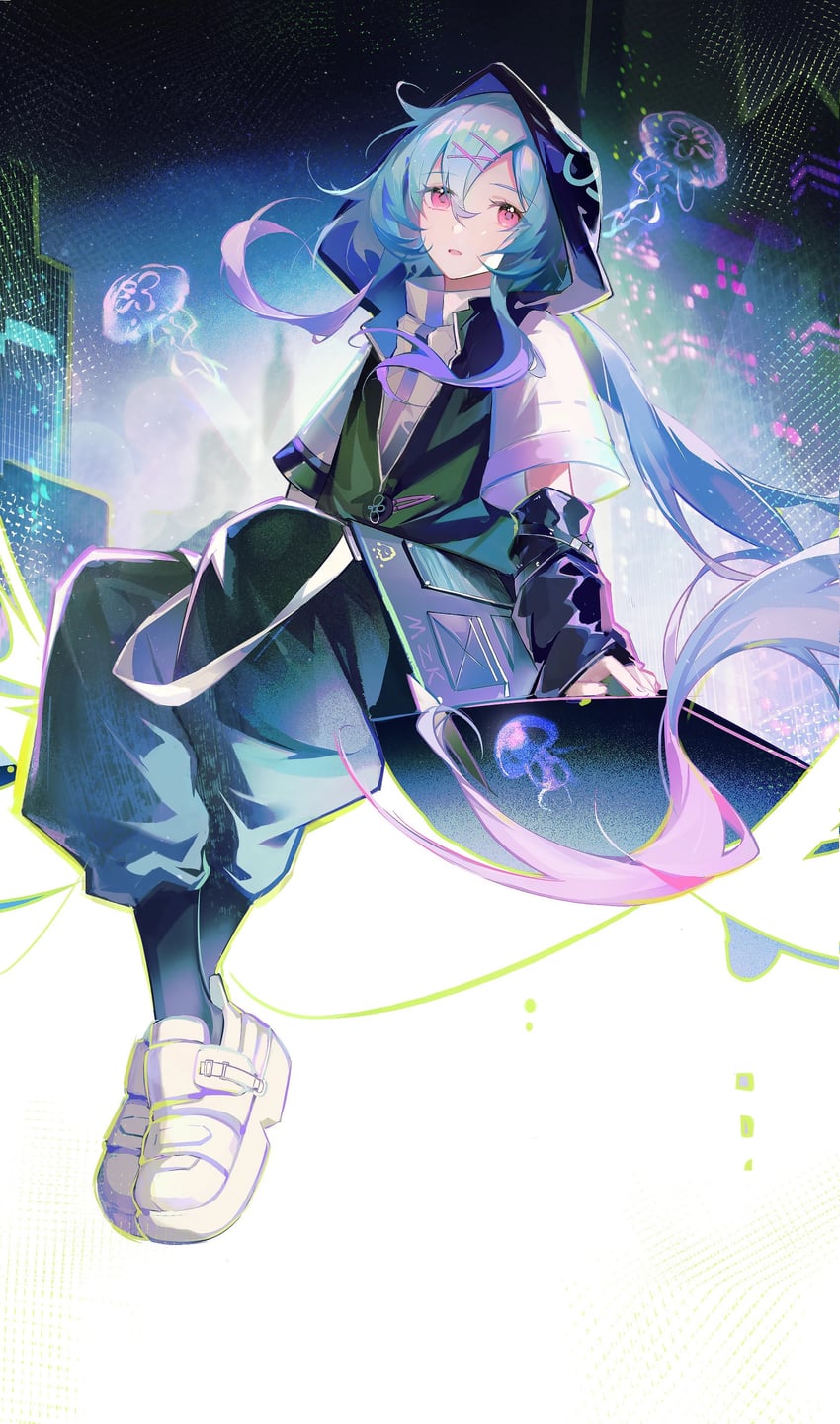 mizuki (arknights and 1 more) drawn by tolu_ya