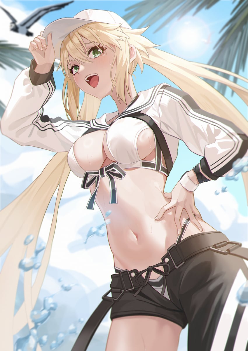 artoria pendragon and artoria caster (fate and 1 more) drawn by amam_(64943468)