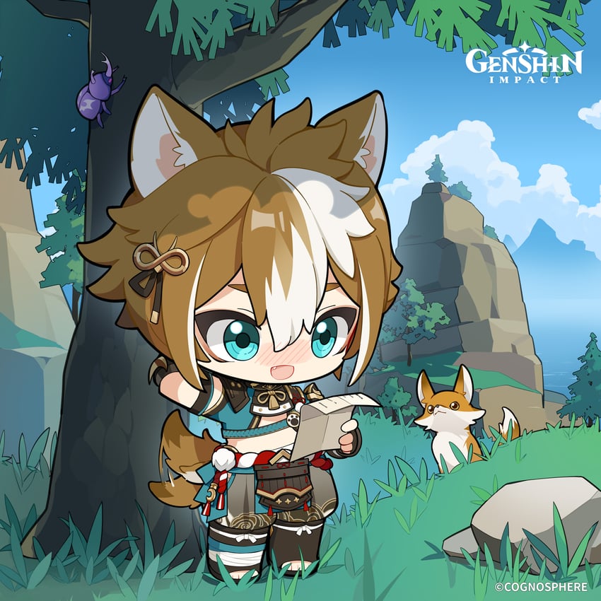gorou and onikabuto (genshin impact)