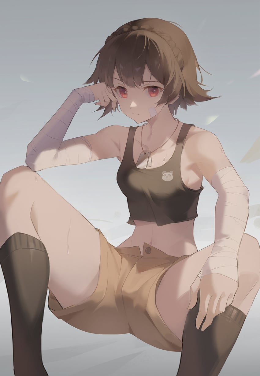 niijima makoto (persona and 1 more) drawn by jolker