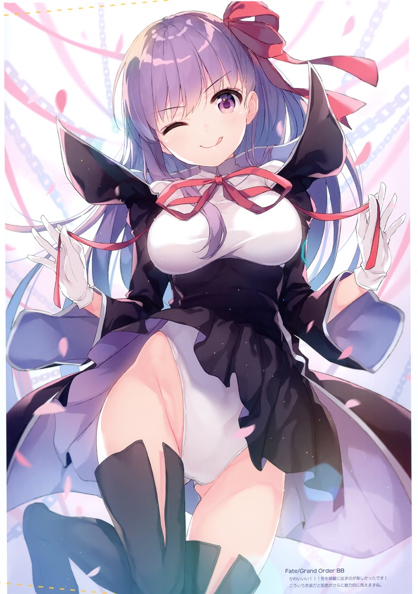 bb (fate and 3 more) drawn by nijihashi_sora