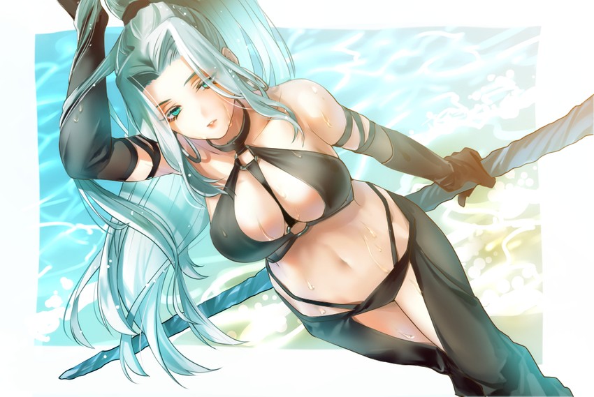 jeane (gensou suikoden and 2 more) drawn by sassa_(cb)