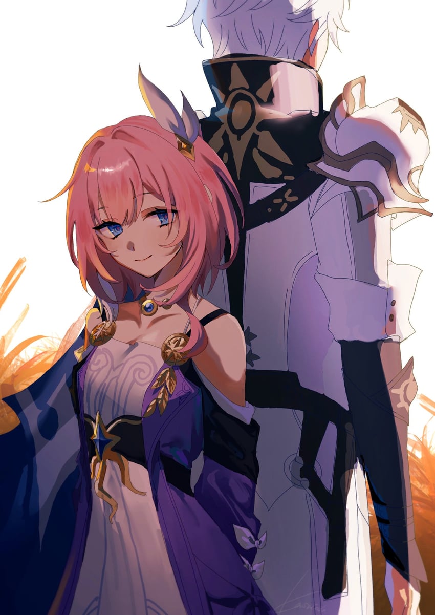 phainon and cyrene (honkai and 1 more) drawn by kasutado_xk98bb