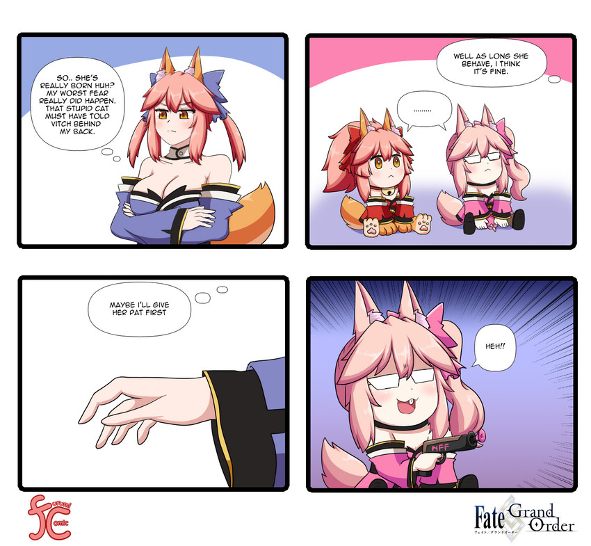 tamamo, tamamo no mae, tamamo cat, and koyanskaya (fate and 2 more) drawn by keita_naruzawa
