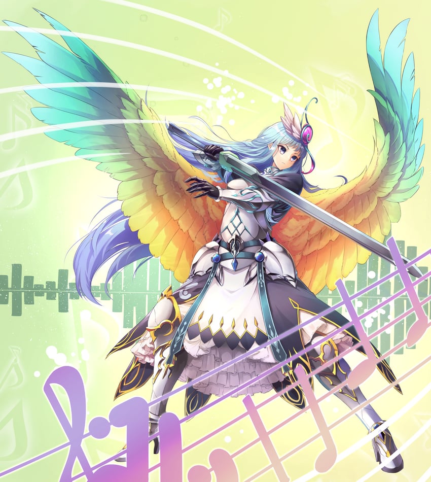 number 76 harmonizer gradielle (yu-gi-oh!) drawn by mikan_(13alice666)