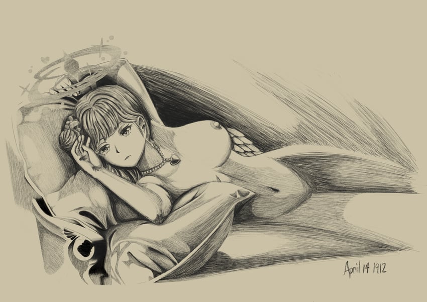 mika and rose dewitt bukater (blue archive and 1 more) drawn by jomski_27