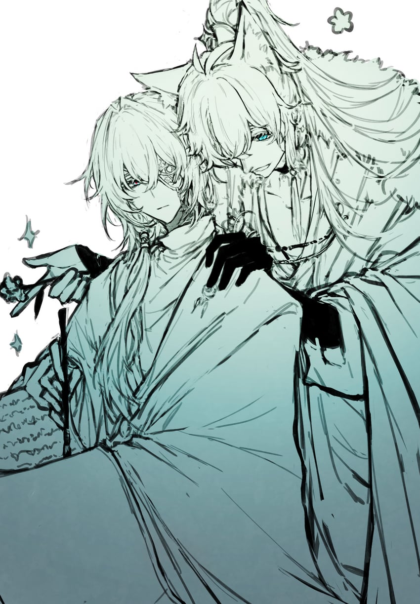 phainon and anaxa (honkai and 1 more) drawn by wuwei71866