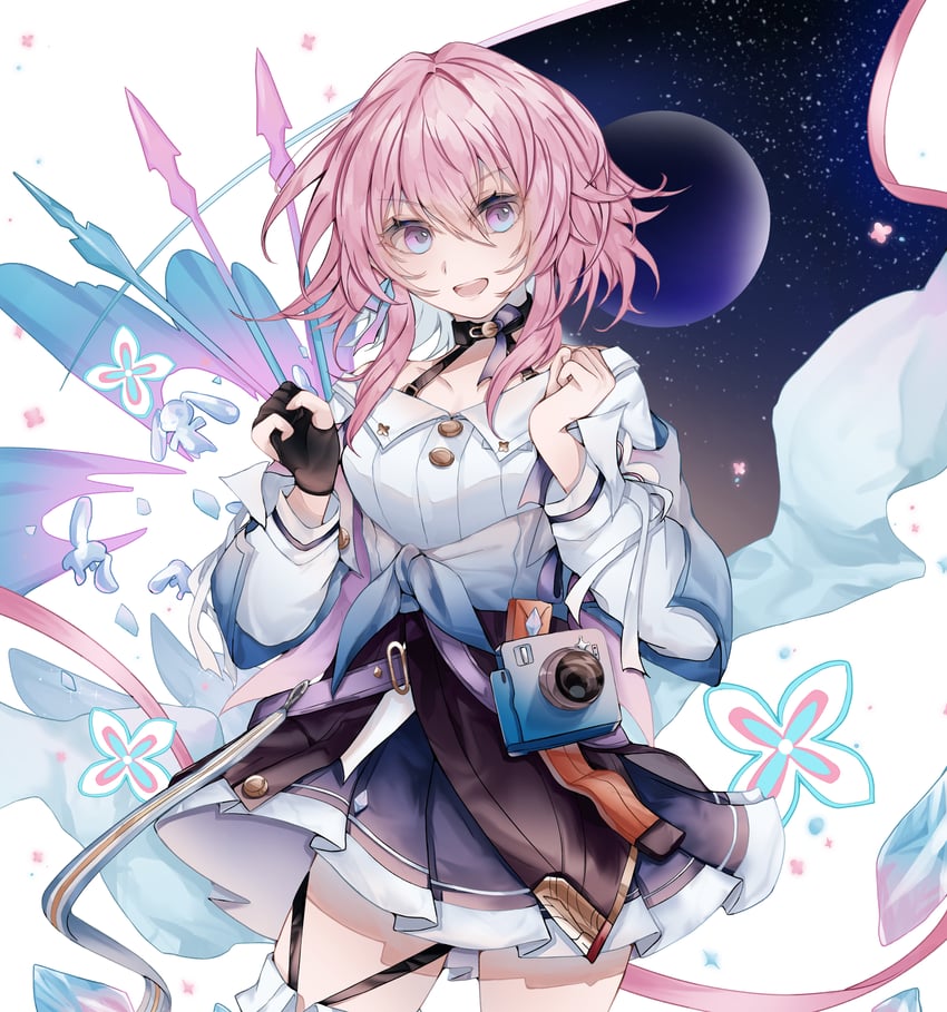 march 7th (honkai and 1 more) drawn by kaede_imai
