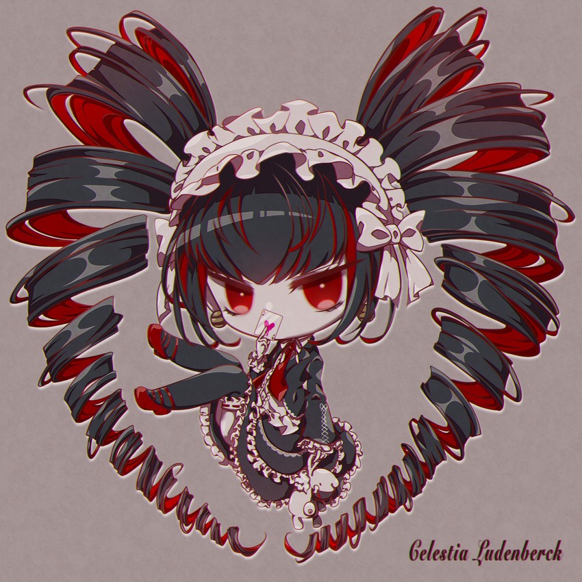celestia ludenberg (danganronpa and 1 more) drawn by nakanakaji