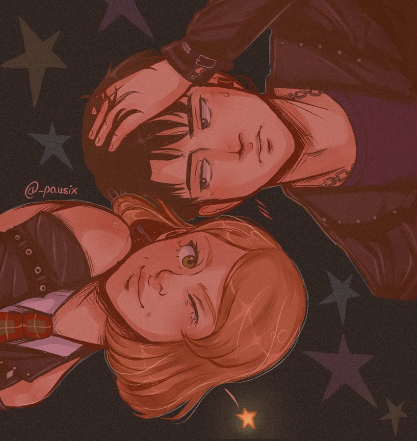 levi and petra ral (shingeki no kyojin and 1 more) drawn by pau6ix