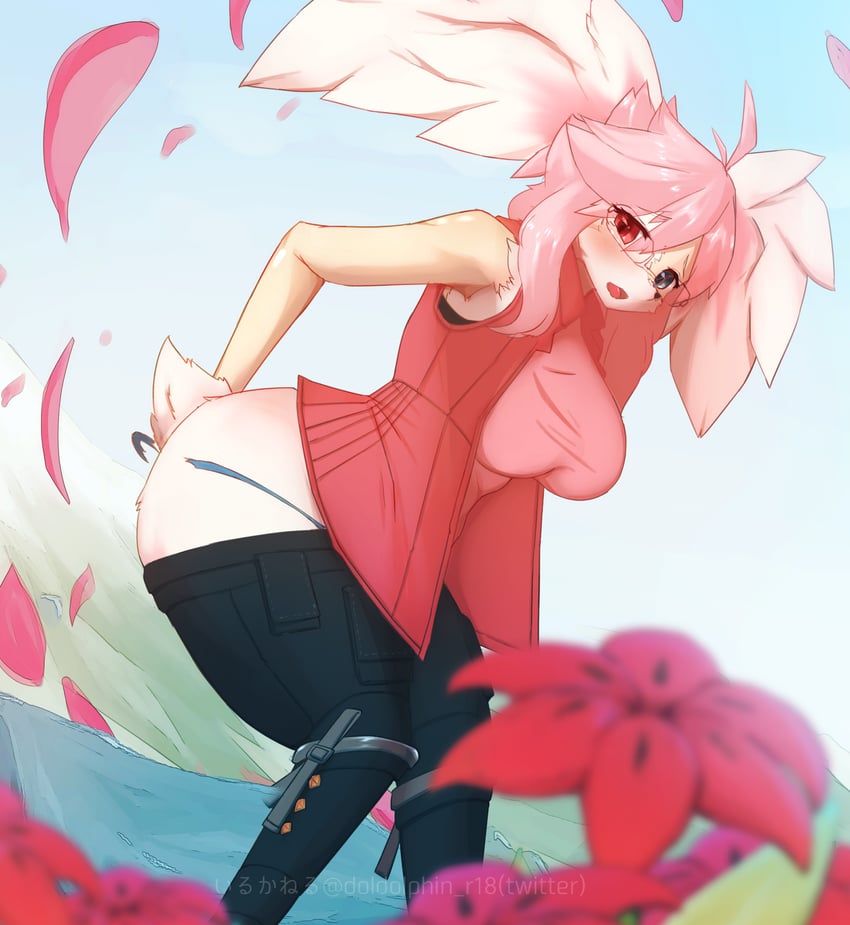 shaymin (original and 1 more) drawn by iruka_neru
