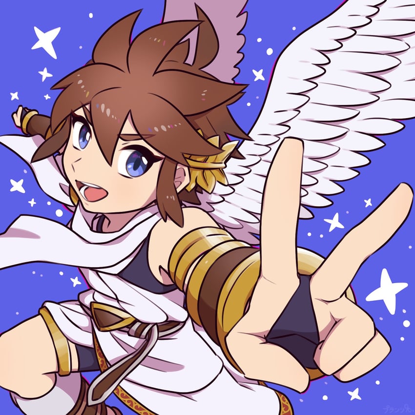 pit (kid icarus and 1 more) drawn by 72kuri