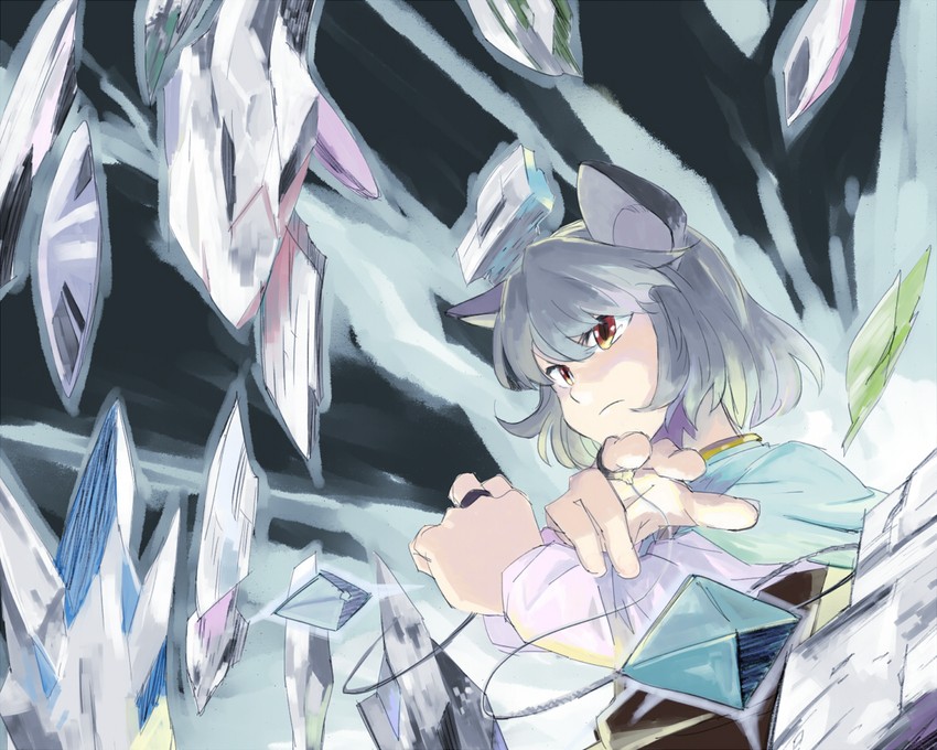 nazrin (touhou) drawn by sape_(saperon_black)