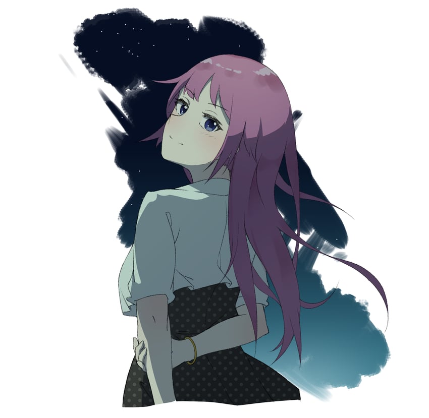 senjougahara hitagi (monogatari and 1 more) drawn by yuyu_guantou_(marky)