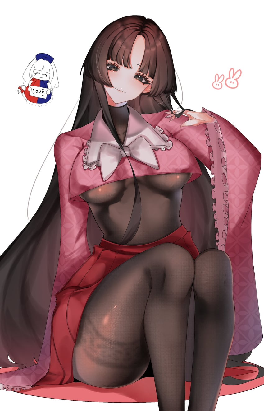 houraisan kaguya and yagokoro eirin (touhou) drawn by hat_iue