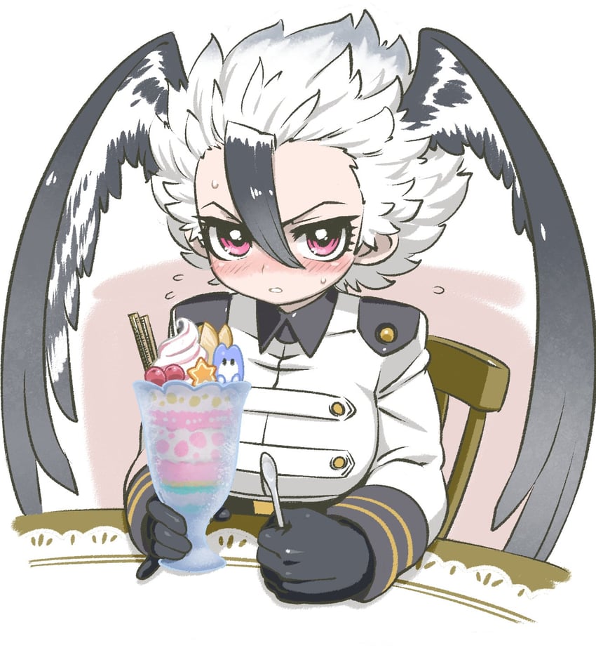 lucky beast and harpy eagle (kemono friends) drawn by kuro_(kurojill)