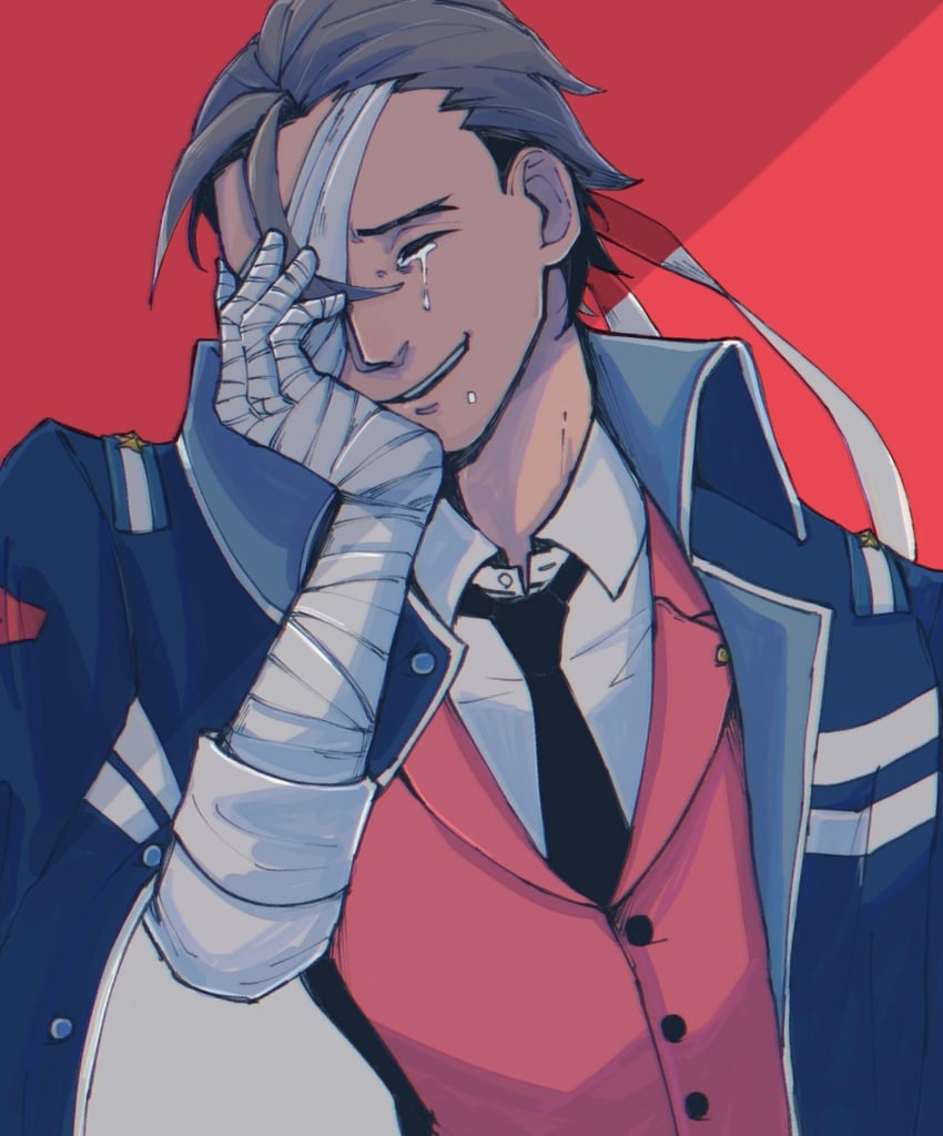 apollo justice (ace attorney and 1 more) drawn by kiro_iroiro