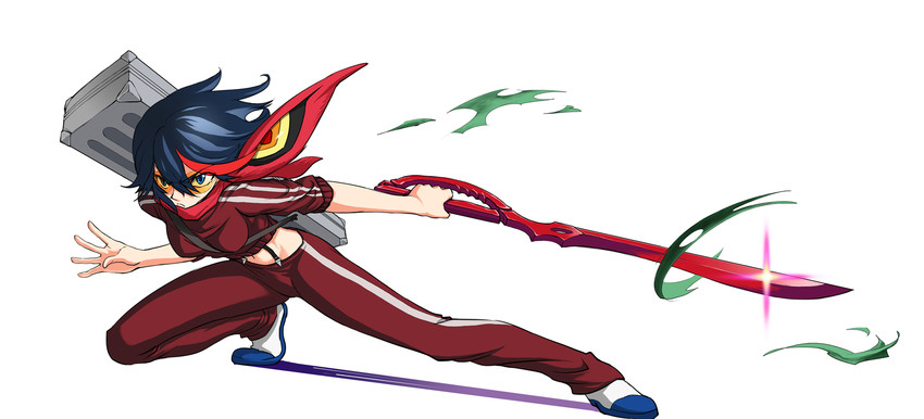 matoi ryuuko and senketsu (kill la kill) drawn by yellowfish