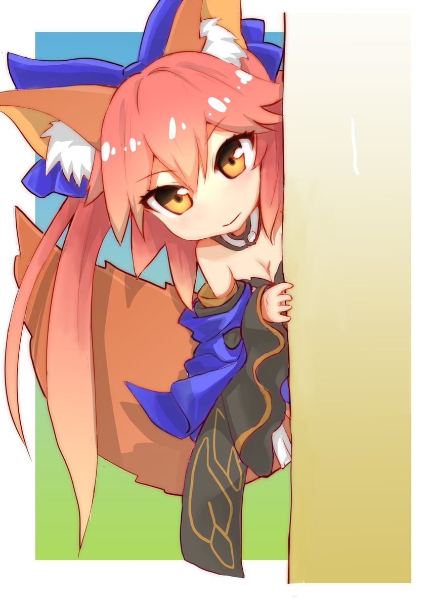 tamamo and tamamo no mae (fate and 1 more) drawn by wisespeak