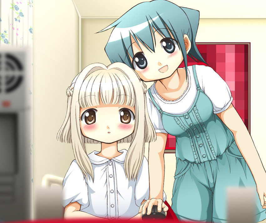 nori and nazuna (hidamari sketch) drawn by kahis_(sweetbriar)