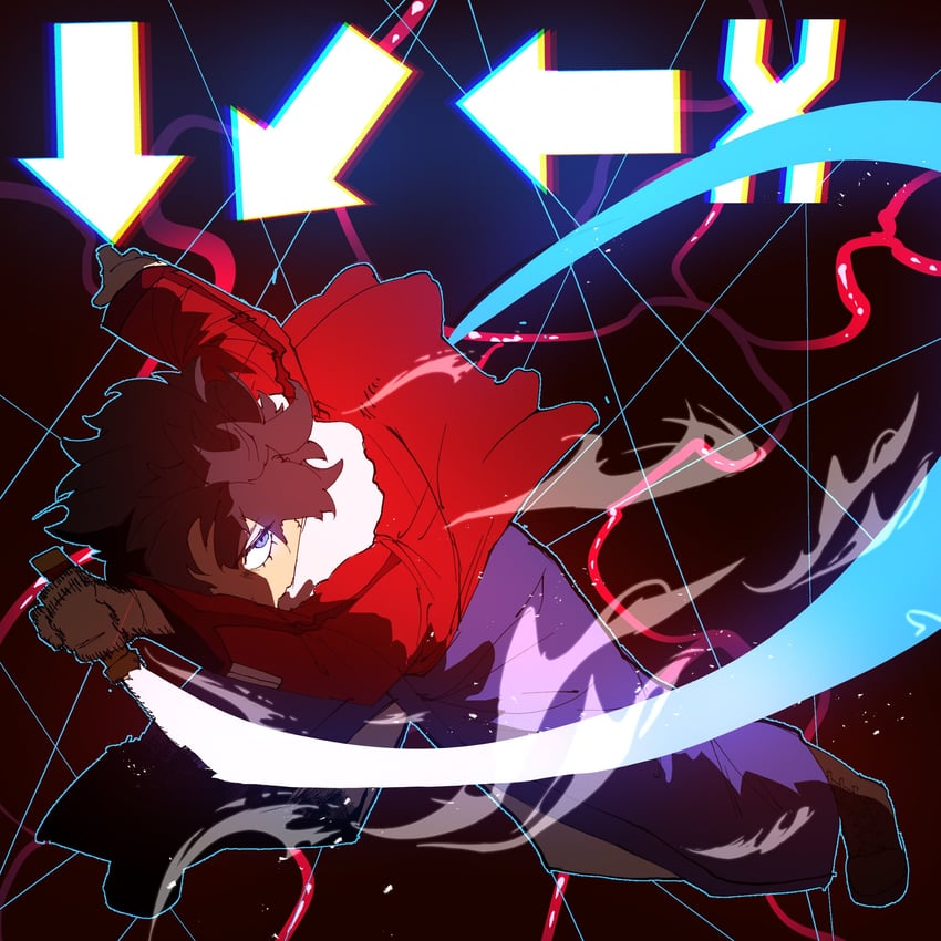 ryougi shiki (tsukihime and 1 more) drawn by yohanwrks