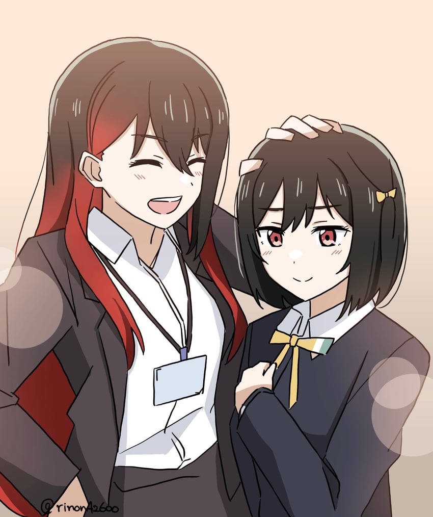 mifune shioriko and mifune kaoruko (love live! and 1 more) drawn by rinon42600