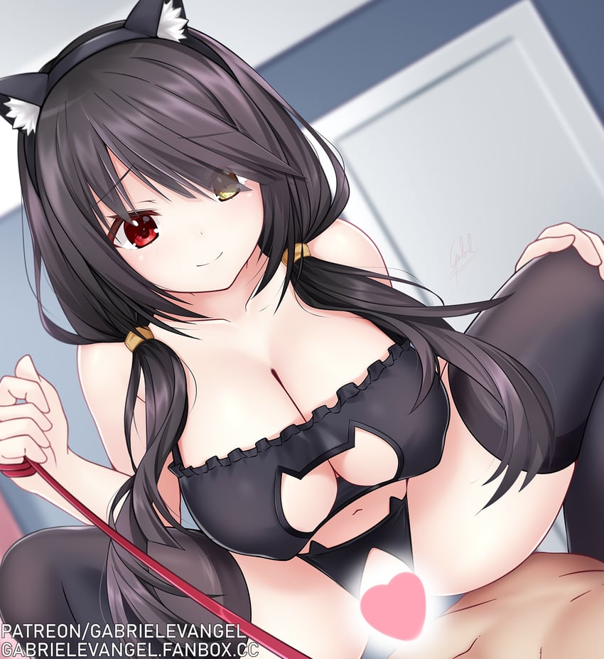 tokisaki kurumi (date a live) drawn by gabriel_evangel