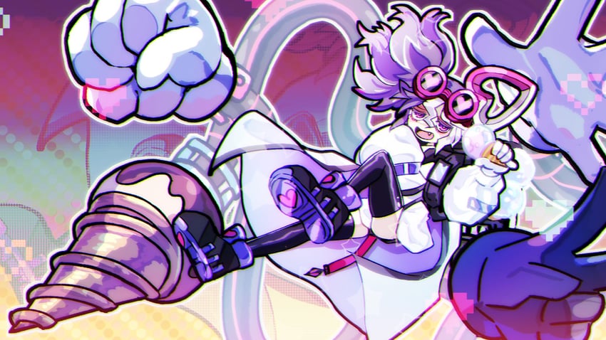 vanquish soul dr. mad love (yu-gi-oh!) drawn by okirune_(yappa_neruwa)