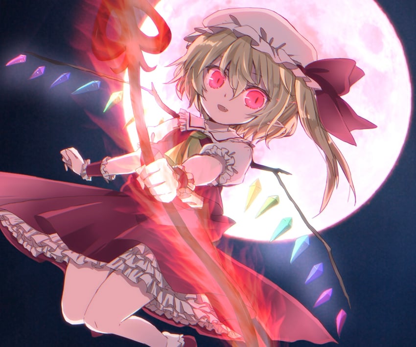 flandre scarlet (touhou and 1 more) drawn by yumemomosaka