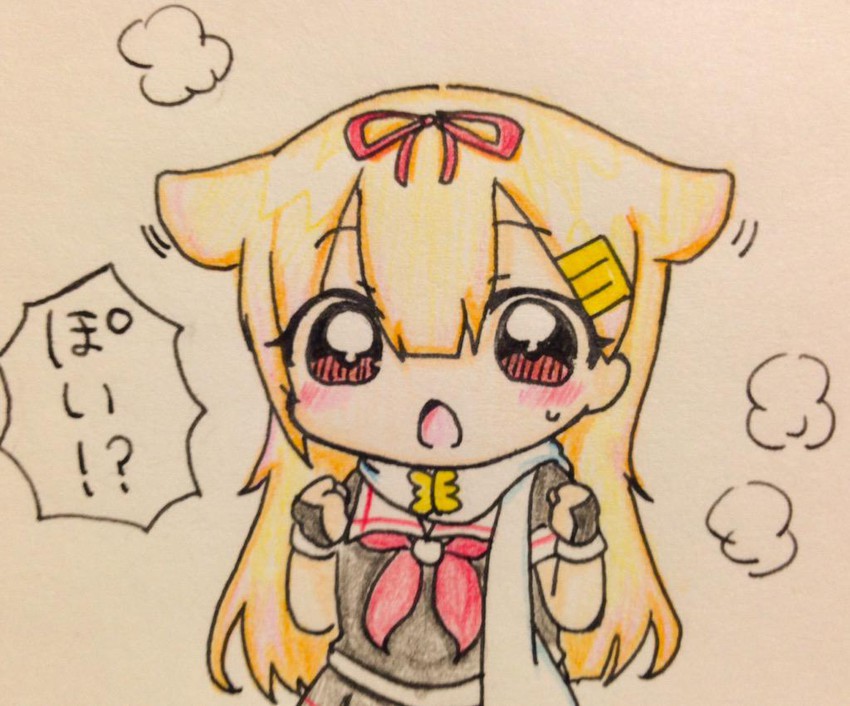 yuudachi and yuudachi kai ni (kantai collection) drawn by jako_(jakoo21)