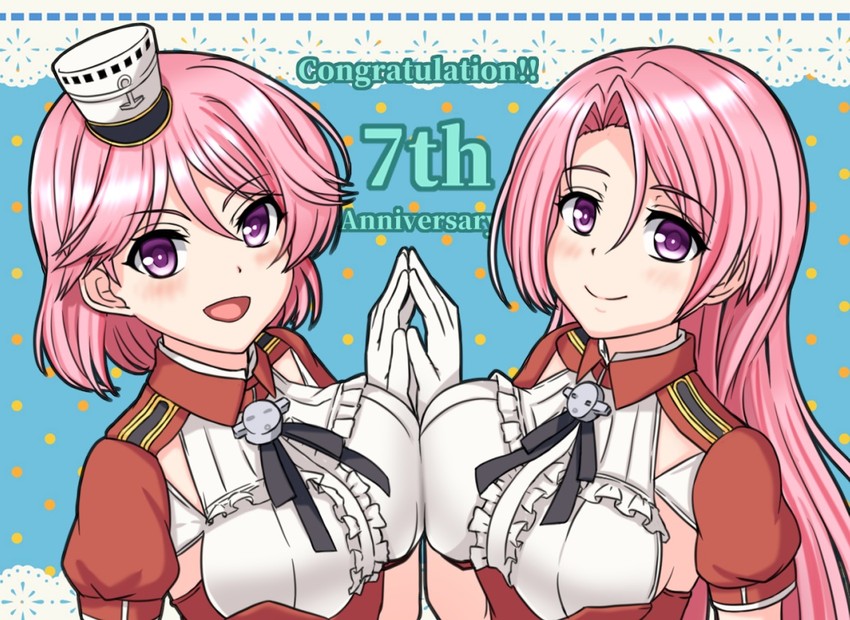 luigi di savoia duca degli abruzzi and giuseppe garibaldi (kantai collection) drawn by karuna_(madlax)
