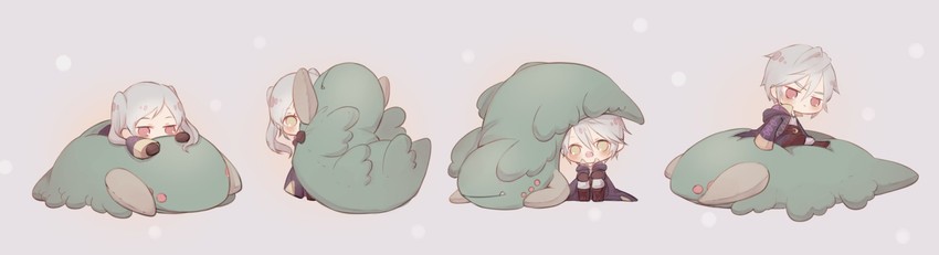 female robin and male robin (fire emblem and 1 more) drawn by dango_2go