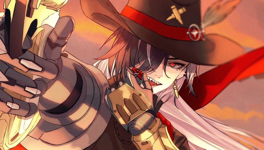 boothill (honkai and 1 more) drawn by setora_q