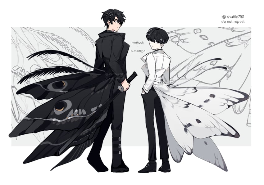 kim dokja and yoo joonghyuk (omniscient reader's viewpoint) drawn by soya_(shuffle)