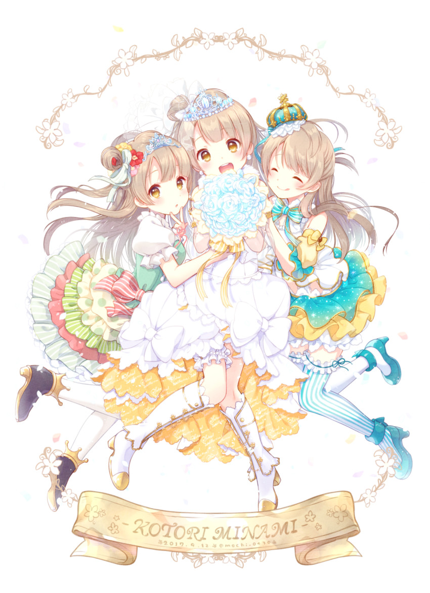 minami kotori (love live! and 2 more) drawn by sakuramochi_n