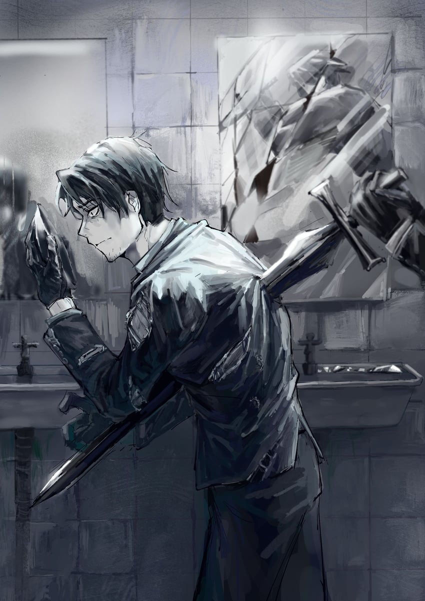 roland (project moon and 1 more) drawn by wuruko