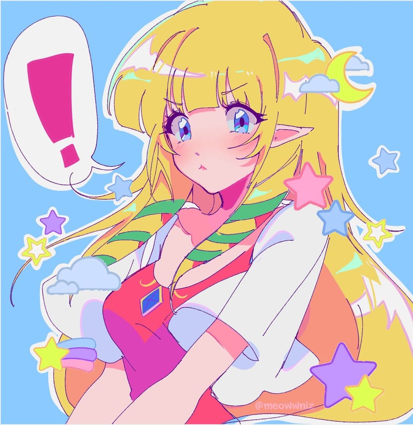 princess zelda (the legend of zelda and 1 more) drawn by meowwniz