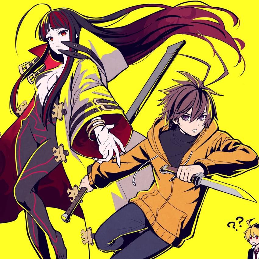 linne, kido hyde, and kuon (under night in-birth and 1 more) drawn by tb_(spr1110)