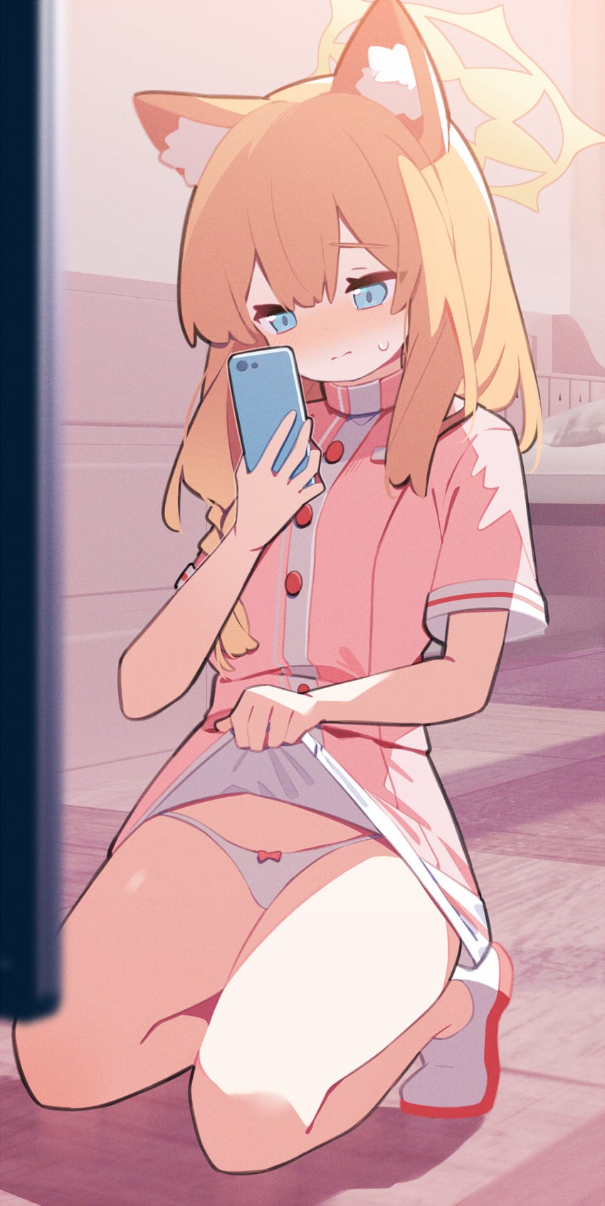 mari and serina (blue archive) drawn by pekeko_(pepekekeko)