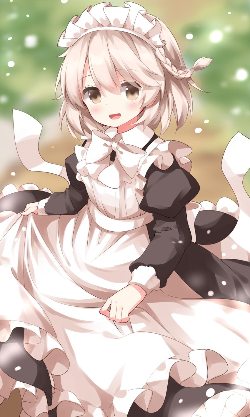 yukinoshita fuyuka (yume miru maid no tea time) drawn by ruu_(tksymkw)