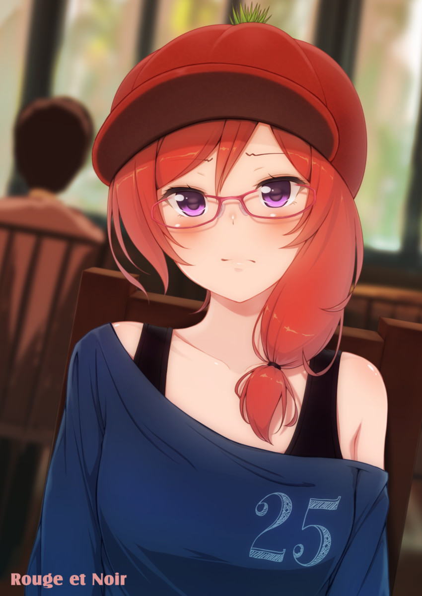 nishikino maki (love live! and 1 more) drawn by mashimaru_(muzikluva)
